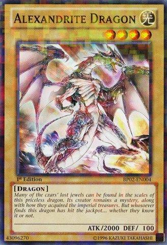 YU-GI-OH! YU-GI-OH! - Alexandrite Dragon (BP02-EN004) - Battle Pack 2: War of The Giants - 1st Edition - Mosaic Rare