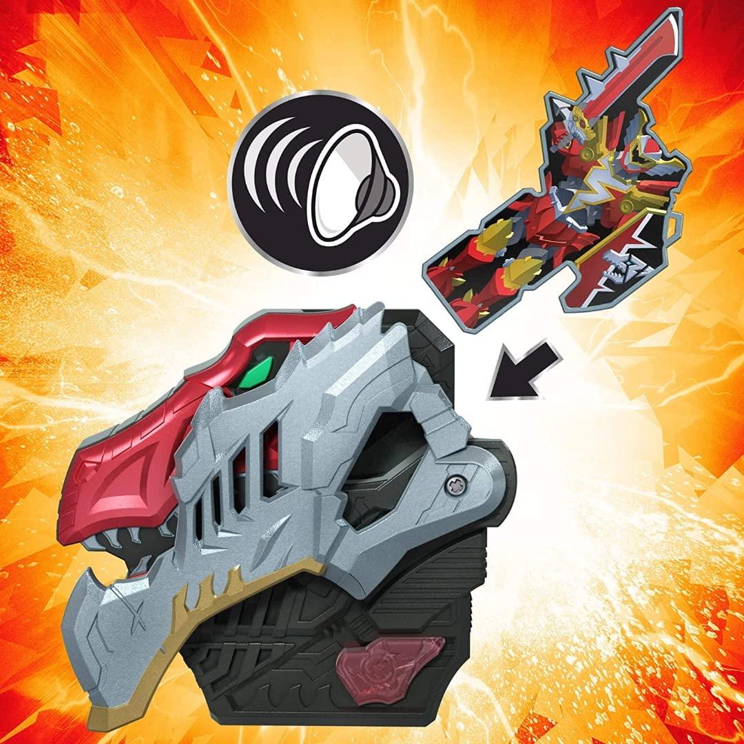 Hasbro Power Rangers Playskool Dino Fury Morpher Electronic Toy with Lights and Sounds Includes Dino Fury Key Inspired TV Show Ages 5 and Up