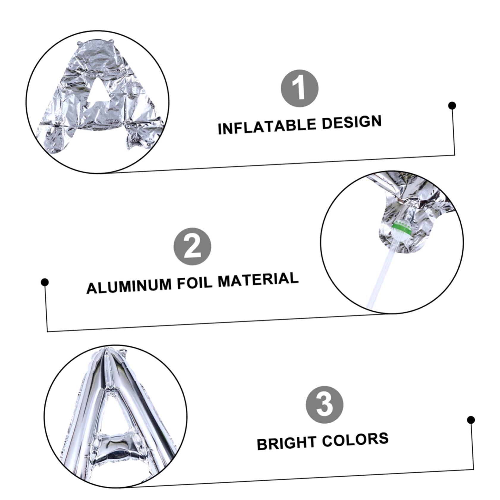 CAXUSD 1 Set Happy Birthday Balloon Lovely Balloons Birthday Accessory Aluminium Film Balloons Party Supplies Decorative Balloons Birthday Balloons Party Balloons Birthday Ornament