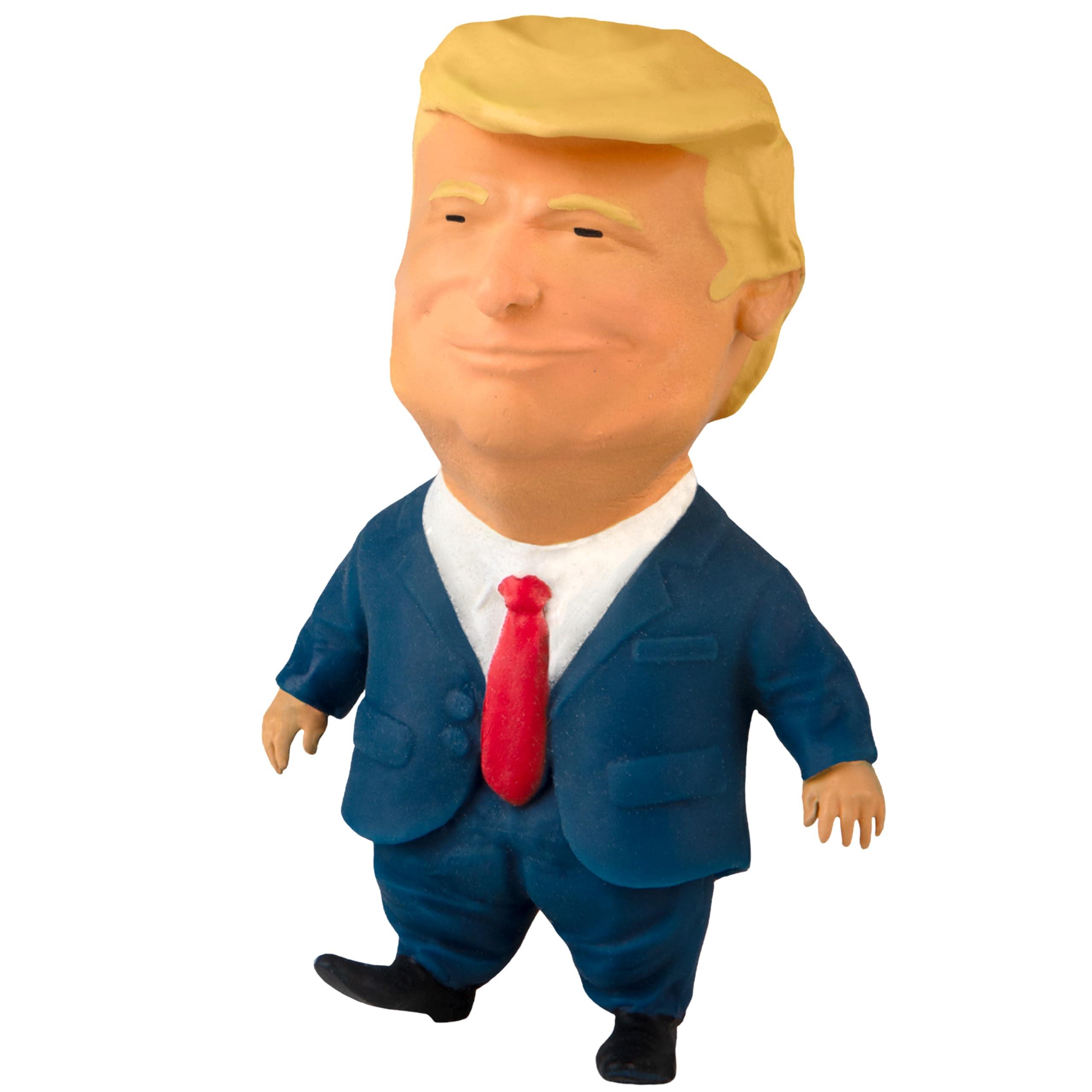 Investology Investology Special Edition Pose-able Prez: Donald Trump - The Best Funny, Stretchy, Squishy Donald Trump Stress Splat Doll Ever! Stress Relieving Novelty President Collectible Sensory/Fidget Toy