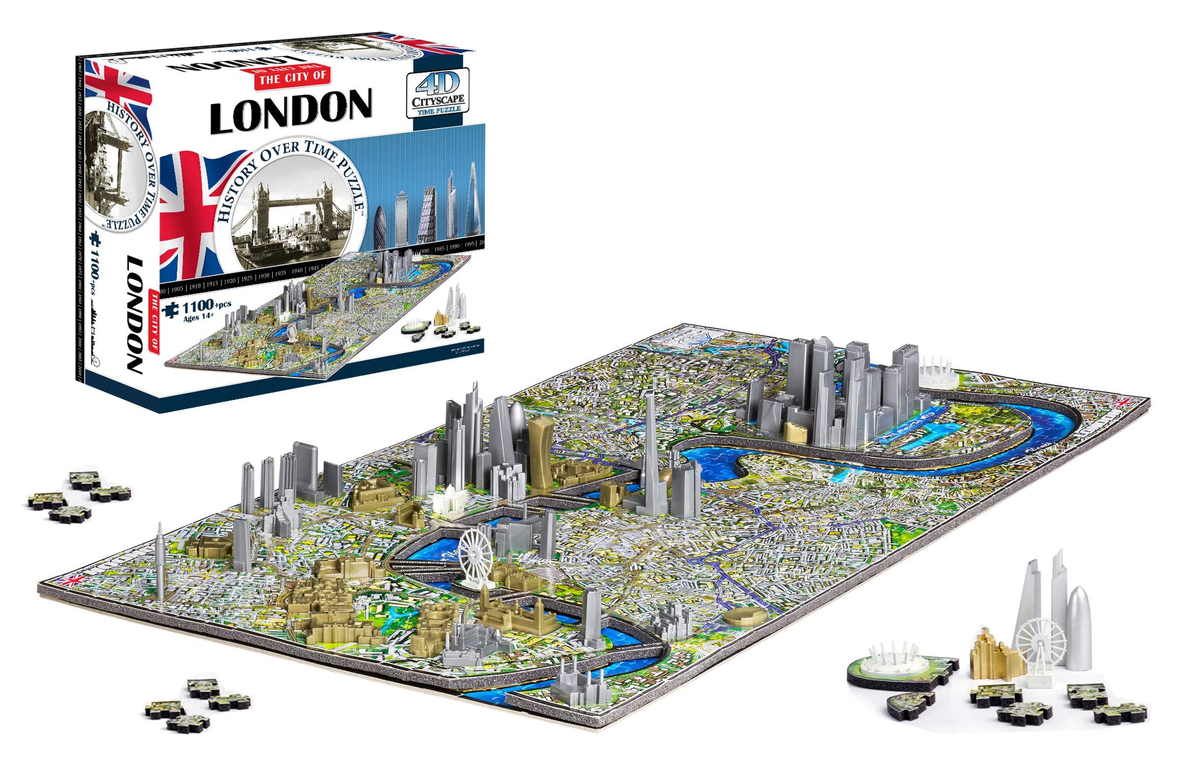 4D Cityscape 4D Cityscape London England Puzzle