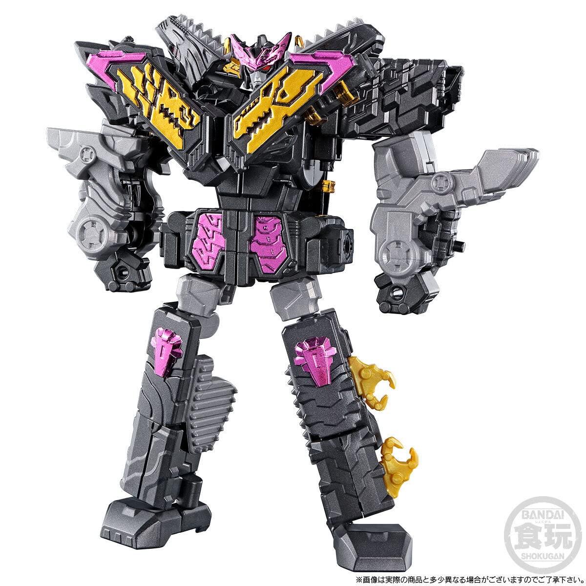 BANDAI NAMCO Entertainment Bandai Shokugan Super Mini PLA Kikai Seintai Zenkaiger PB ZenkaiOh Black Juragaon