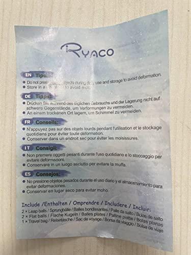 Ryaco Ryaco Leap Ball Water Skipping Ball Pool Balls - 4 Pack Bouncing Ball Beach Ball for All Ages - Extreme Water Bathing Fun with Your Friends & Family at The Beach, Lake, Pool, River or Lake