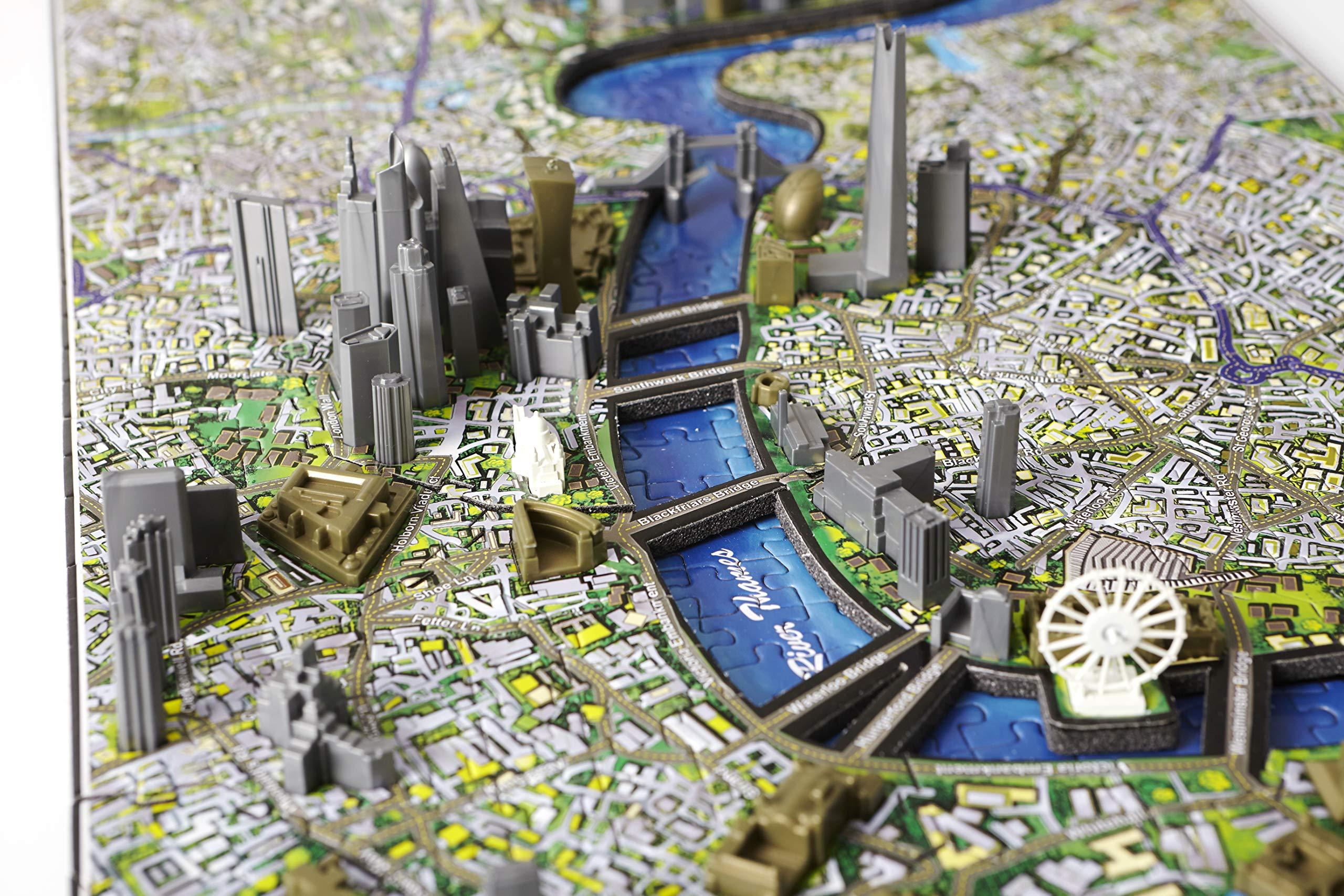 4D Cityscape 4D Cityscape London England Puzzle