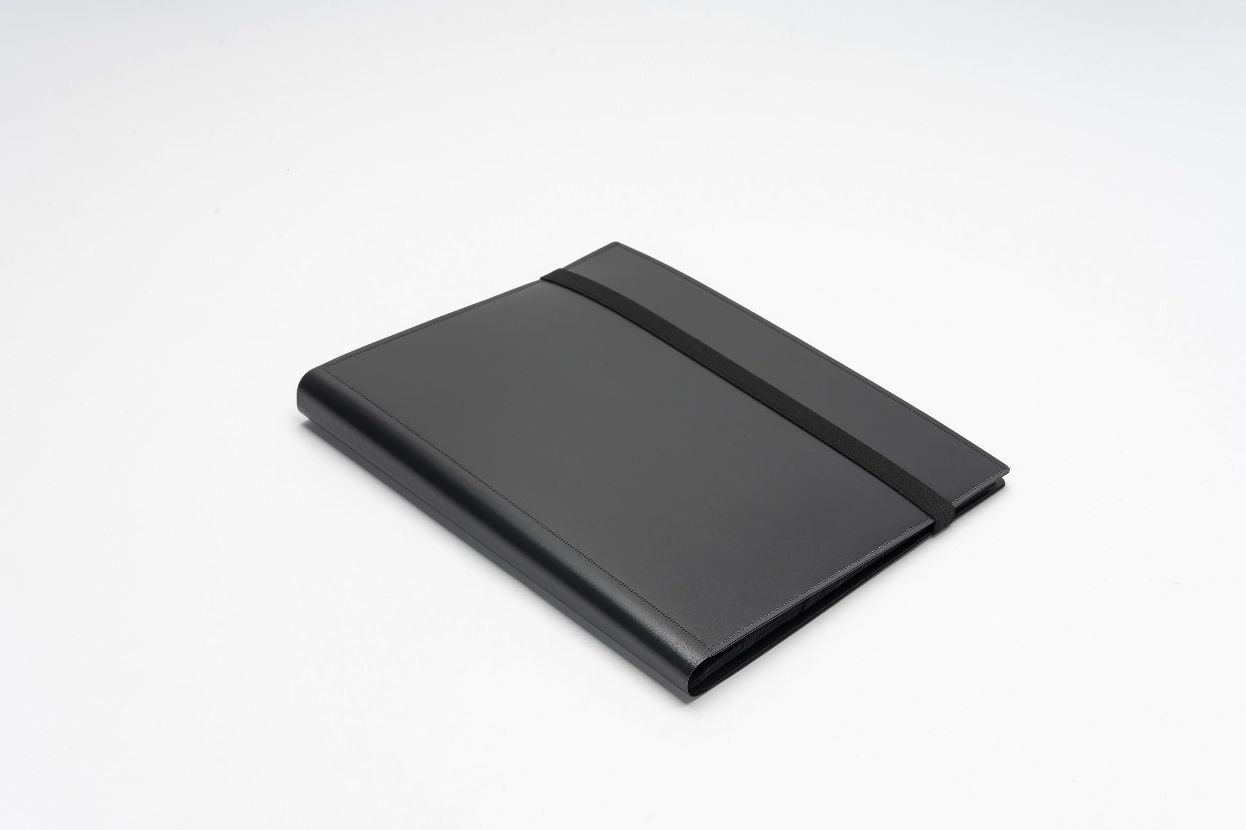 Collectible Supplies 9-Pocket Trading Card Pro-Folio Album - Holds 360 cards (Black)