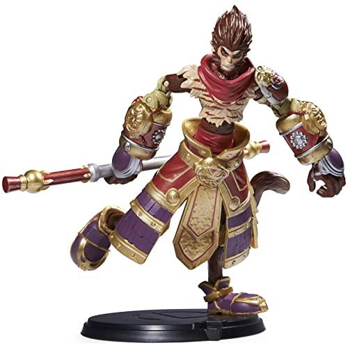 League of Legends League of Legends, 6-Inch Wukong Collectible Figure with Premium Details and Enchanted Staff Accessory, Champion Collection, Ages 12 and Up