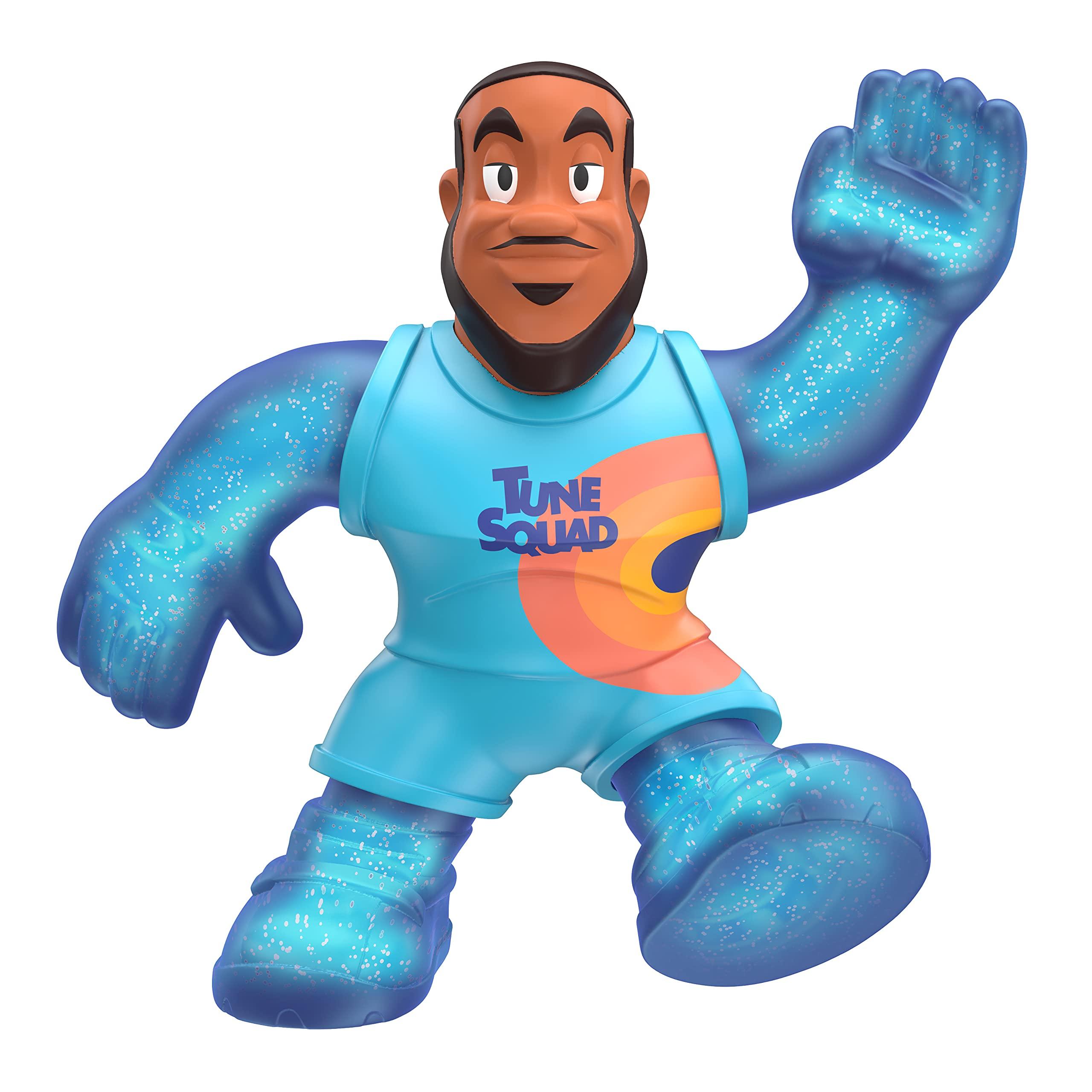 space jam Moose Toys Heroes of Goo JIT Zu – Space Jam: A New Legacy - 5" Stretchy Goo Filled Action Figure - Lebron James (Power Up)