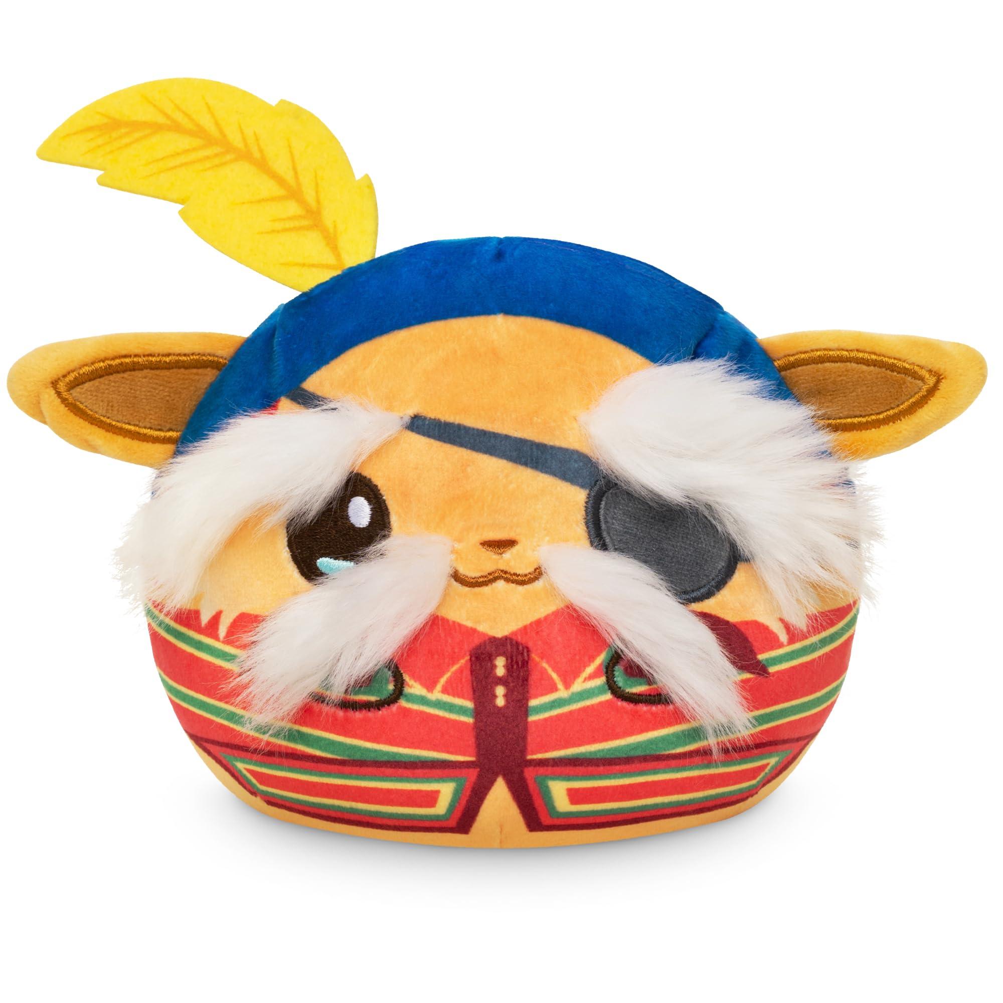 TeeTurtle TeeTurtle Jim Henson\'s Labyrinth Sir Didymus and Ambrosius Reversible 4\" Plushie - Cute Kawaii Soft Stuffed Animal