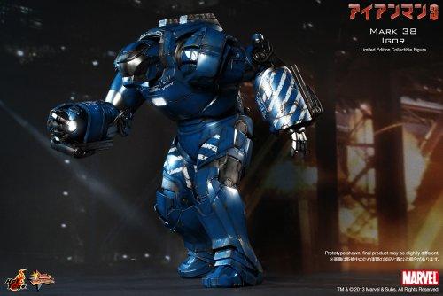 Hot Toys Hot Toys Iron Man 3 1:6 Movie Masterpiece Action Figure Iron Man Mark 38 Igor