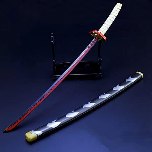 Larmuroki Larmuroki 10" Metal Anime Katana Models with a Stand, Anime Figures, Action Figure Collection for Display & Cosplay, Nice Gift(XSL-2)