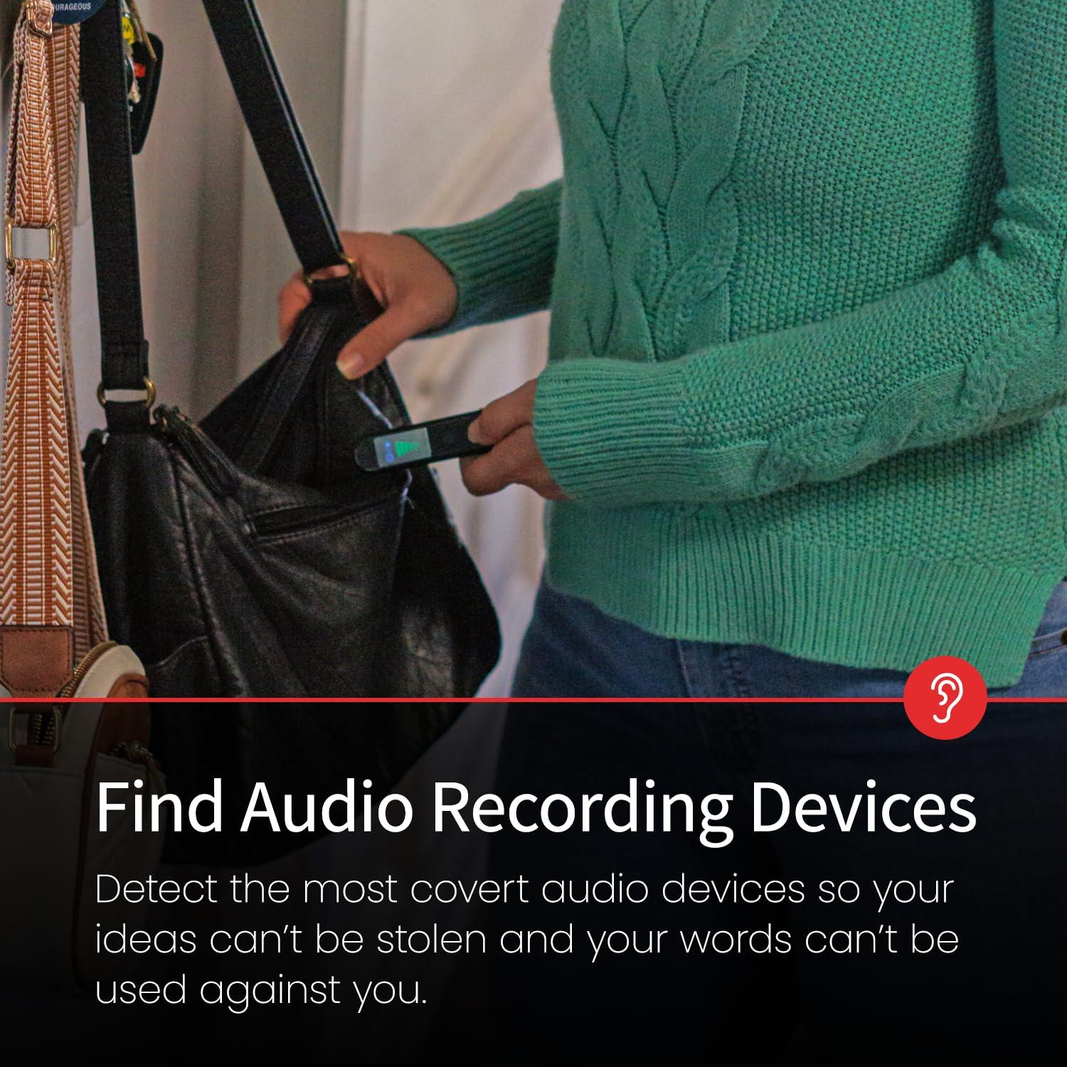 Prepared Hero Prepared Hero Privacy Pen - 4 Pack - Hidden Camera Detector - GPS Tracker Detector - Listening Device Detector - Bug Sweeper - Spy Camera Finder - Hidden Camera Detector for Travel