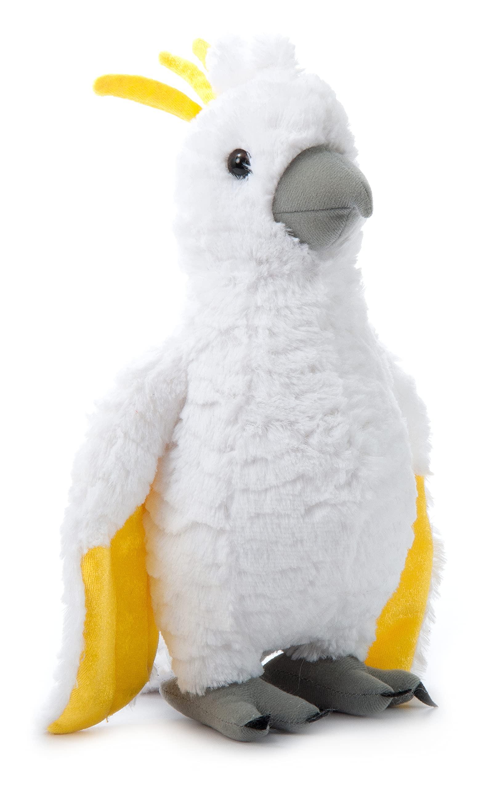 The Petting Zoo The Petting Zoo Cockatoo Stuffed Animal, Gifts for Kids, Wild Onez Zoo Animals, Cockatoo Plush Toy 12 inches