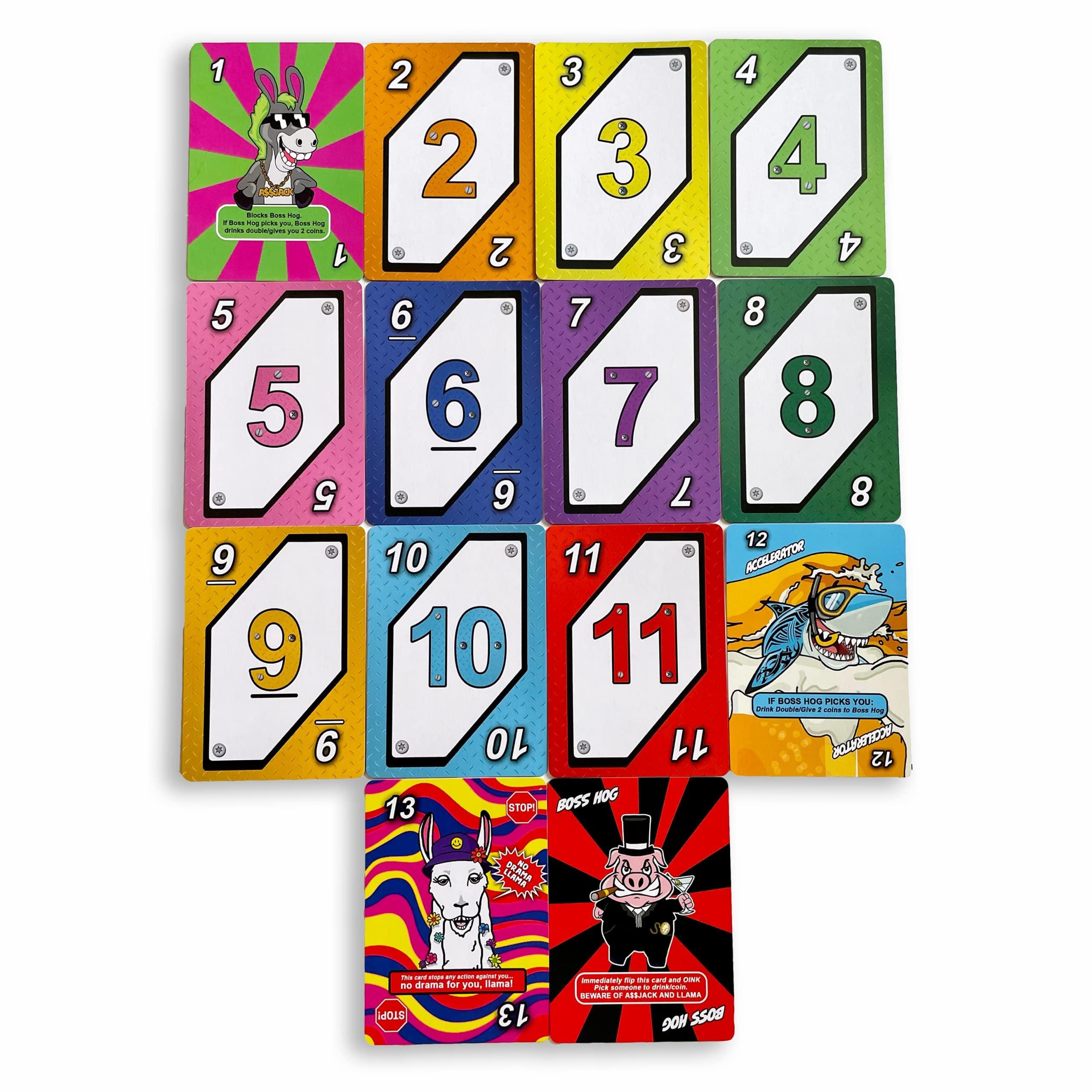 My Pet Elephant Screw Your Neighbor Card Game