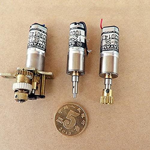 ToysCentral Basics Japan Original SAYAMA 12mm Precise Full Metal Gear Reducer Motor DC 6V-12V 45RPM-92RPM Gear Box