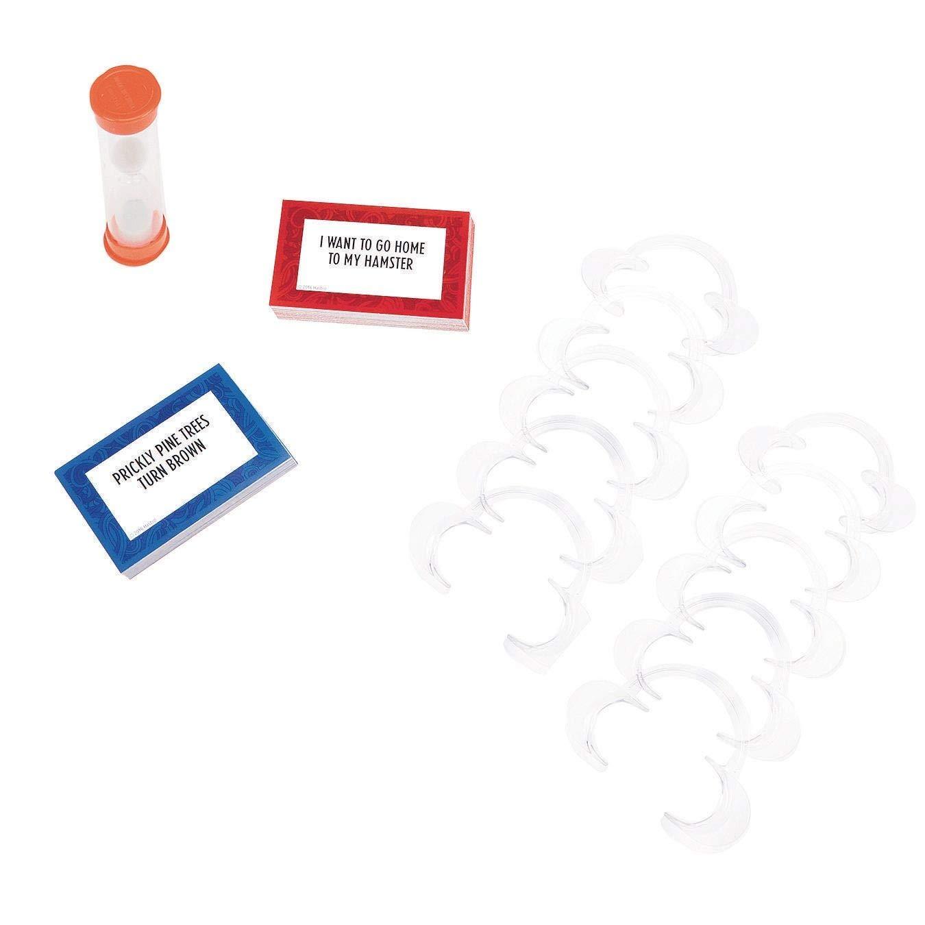 Hasbro Gaming Speak Out Game (with 10 Mouthpieces)