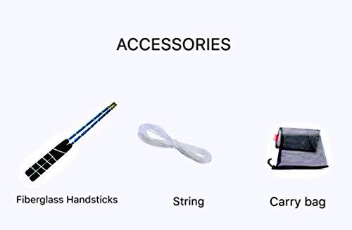 Dawson Dawson 126mm*150mm New Chinese YOYO Actived Triple Bearing Diabolo *Free Sticks and String* Professional - Blue