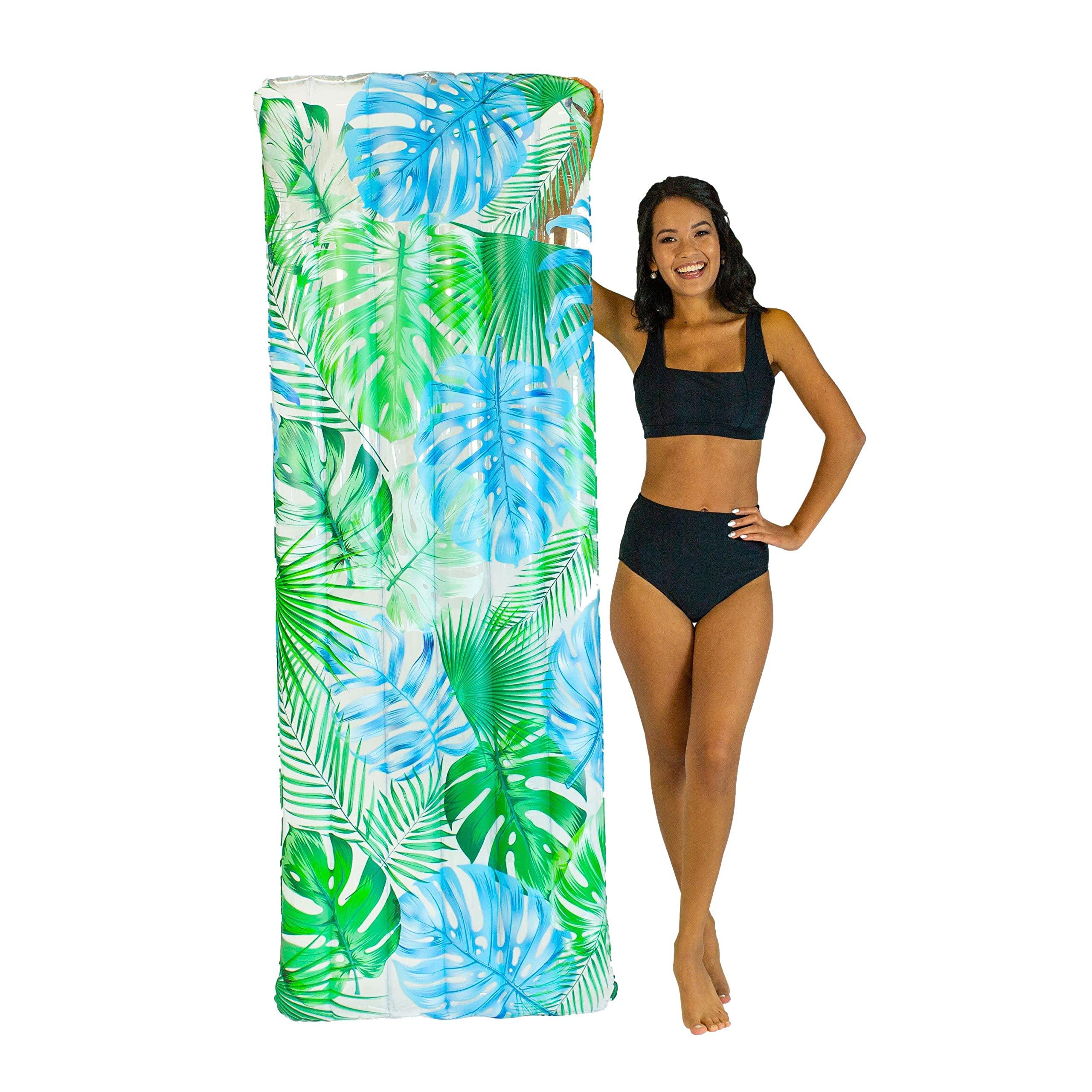 Poolcandy Pool Candy Inflatable Tropical Palms Pool Raft RC4402TP3