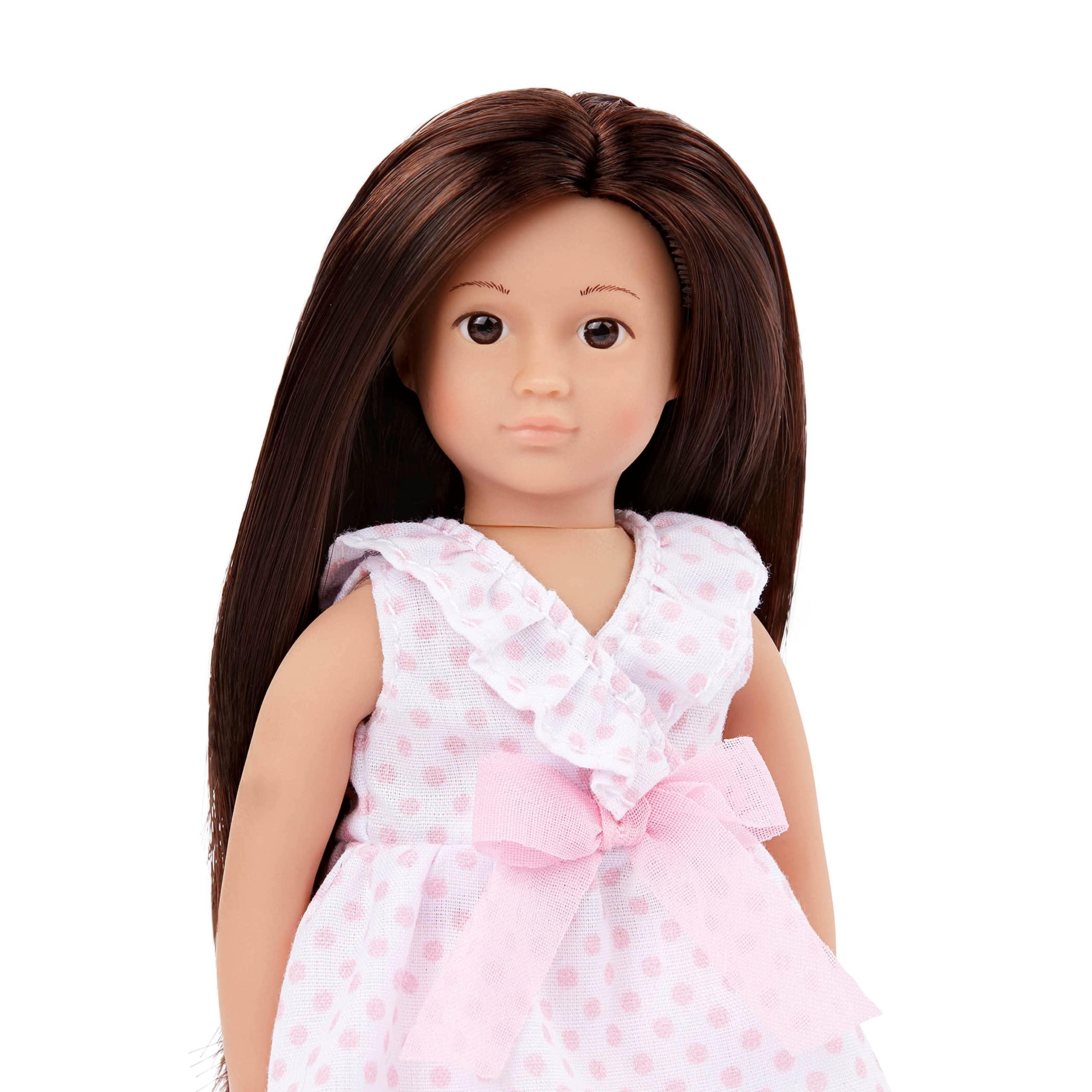 Lori Lori 4 Mini Dolls 6-inch Fashion Dolls Dresses & Shoes Toys for Kids 3 Years + Fashion Friends: Nina, Amaya, Chen & Flora