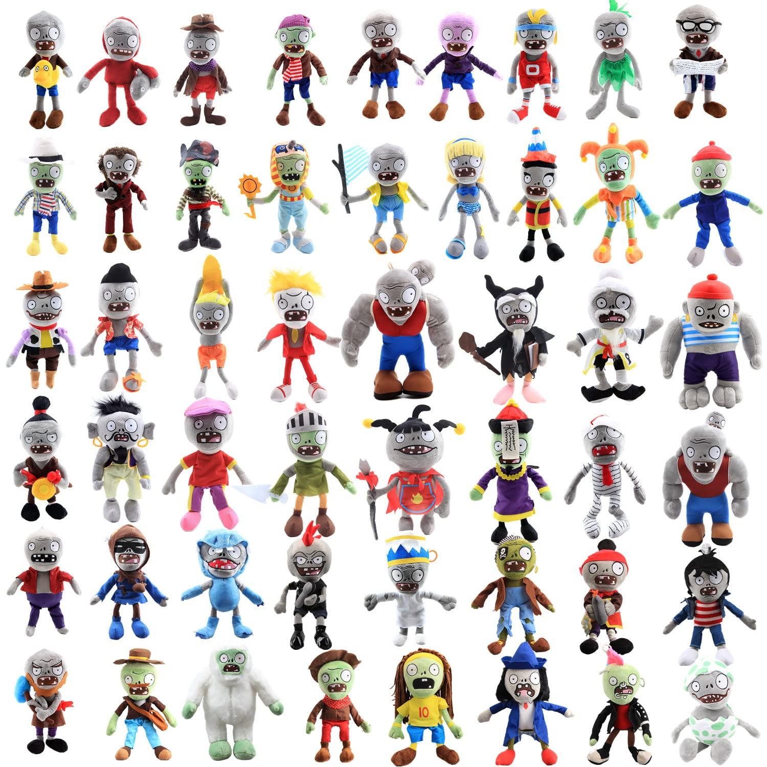 Laruokivi Laruokivi Wizard Zombie Game Plush Toys 1 2 Normal Zombies Plushies Stuffed Soft Doll