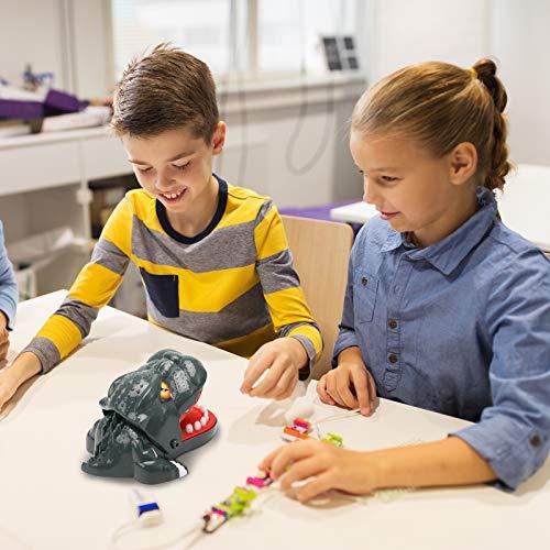 iShyan Dinosaur Dentist Games for Kids, Dinosaur Biting Finger Game Funny Toys, Ages 4 and Up