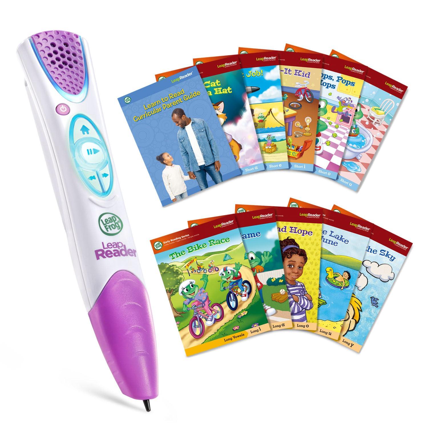 LeapFrog LeapFrog LeapReader System Learn-to-Read 10 Book Mega Pack, Pink