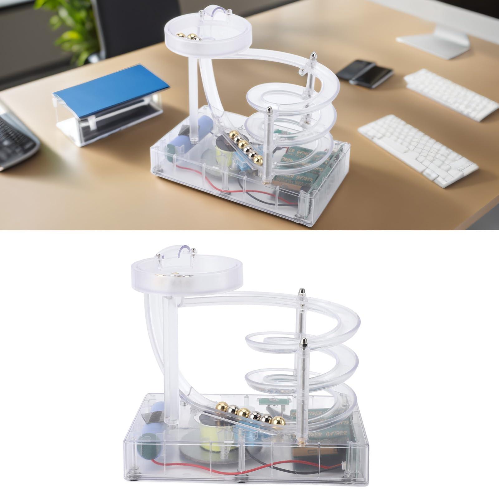 Haofy Kinetic Art Perpetual Motion Machine, Physical Balance Kinetic Energy Model, Newtons Science Physics Gadgets, Non Stop Rolling Ball Toys, Balance Stress Relief, Desktop