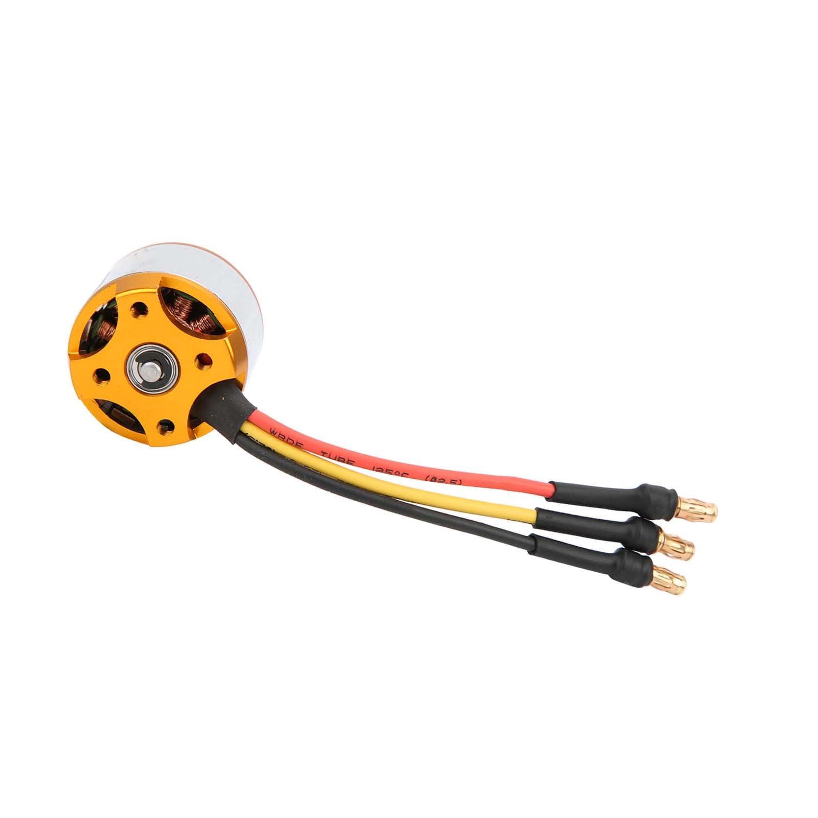 plplaaoo Brushless Outrunner Motor,Professional A2212 Outrunner Brushless Motor,High Power RC Brushless Motor Controller with Accessory Bag for RC Quadcopter (1400KV)