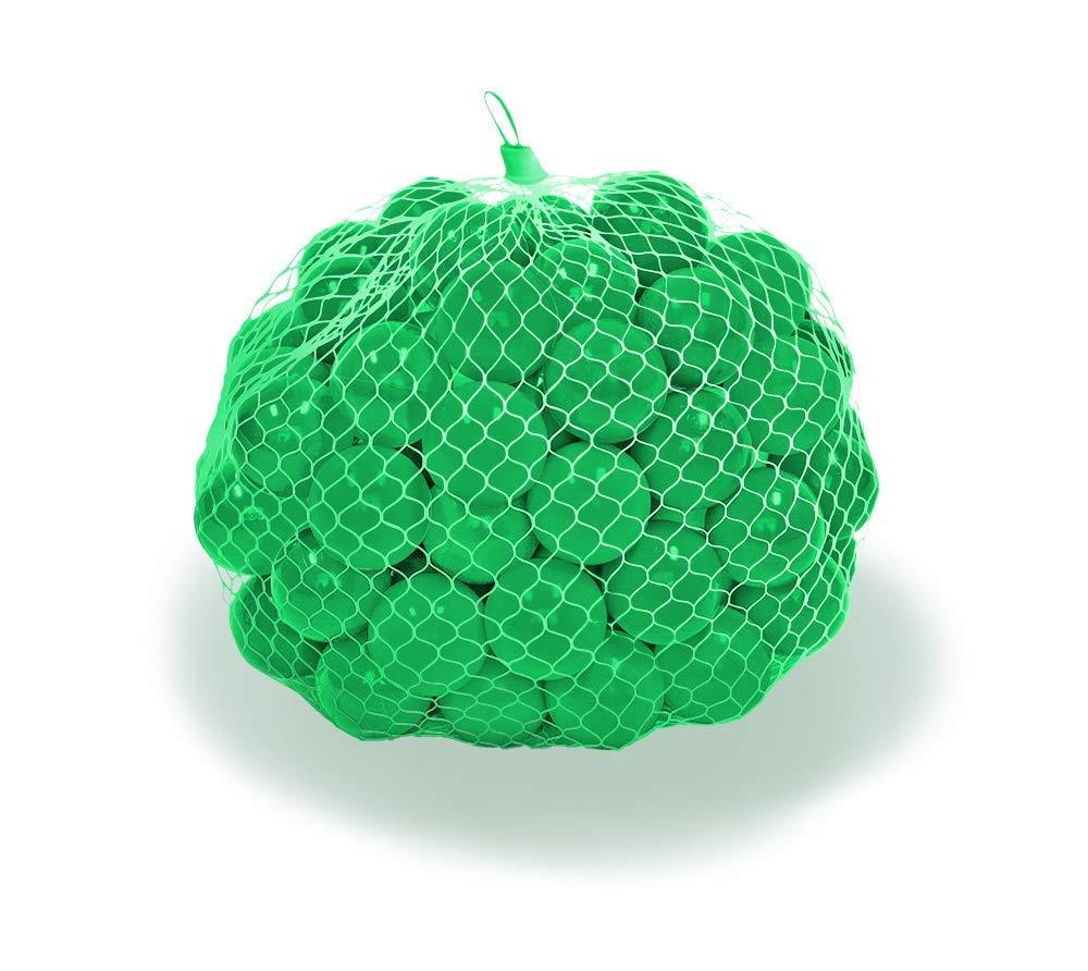 Upper Bounce Upper Bounce Crush Proof Plastic Trampoline Pit Balls 100 Pack - Green
