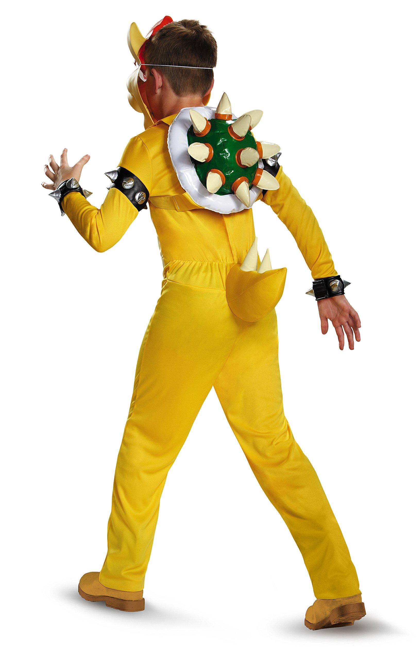 Disguise Bowser Deluxe Costume, Small (4-6)