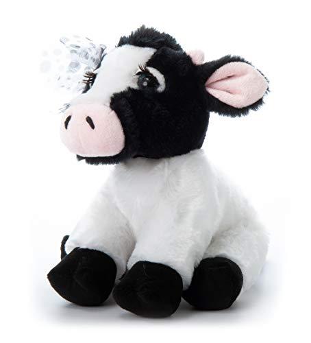 The Petting Zoo The Petting Zoo, Lash'z Cow Stuffed Animal, Gifts for Girls, Plush Toy 10 inches
