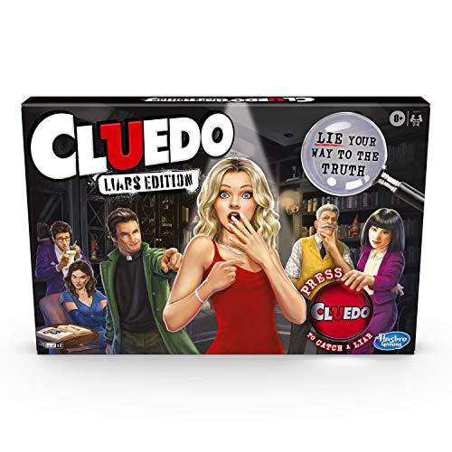 Hasbro Gaming Hasbro Gaming Cluedo Liars Edition Board Game; Murder Mystery Game for Children from 8 Years Old; Expose Dishonest Detectives with The Liar Button