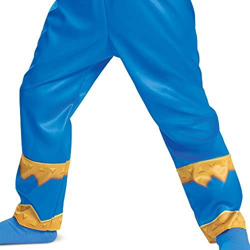 Disguise Blue Power Ranger Costume for Toddlers, Official Power Rangers Dino Fury Outfit with Mask, Size Small (2T)