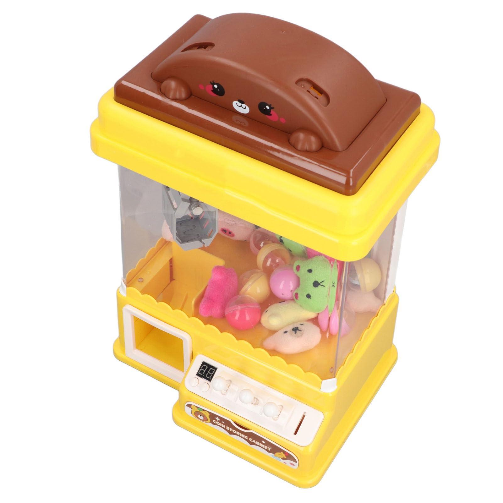 Generic Claw Game Machine, Electronic Game Machine Children Cartoon Bear USB Power Supply Mini Toy Grabber Machine