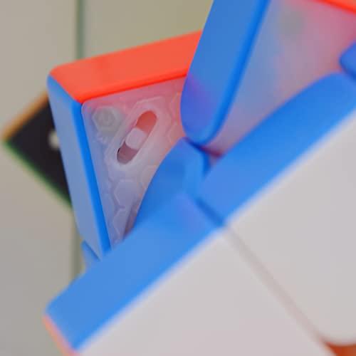 Bukefuno Bukefuno GAN 11 M Pro 3x3 Magnetic Speed Magic Cube stickerless GAN11M Pro 3x3x3 Puzzle Magic Cube(GAN11 M Pro Primary Color Kernel Version)