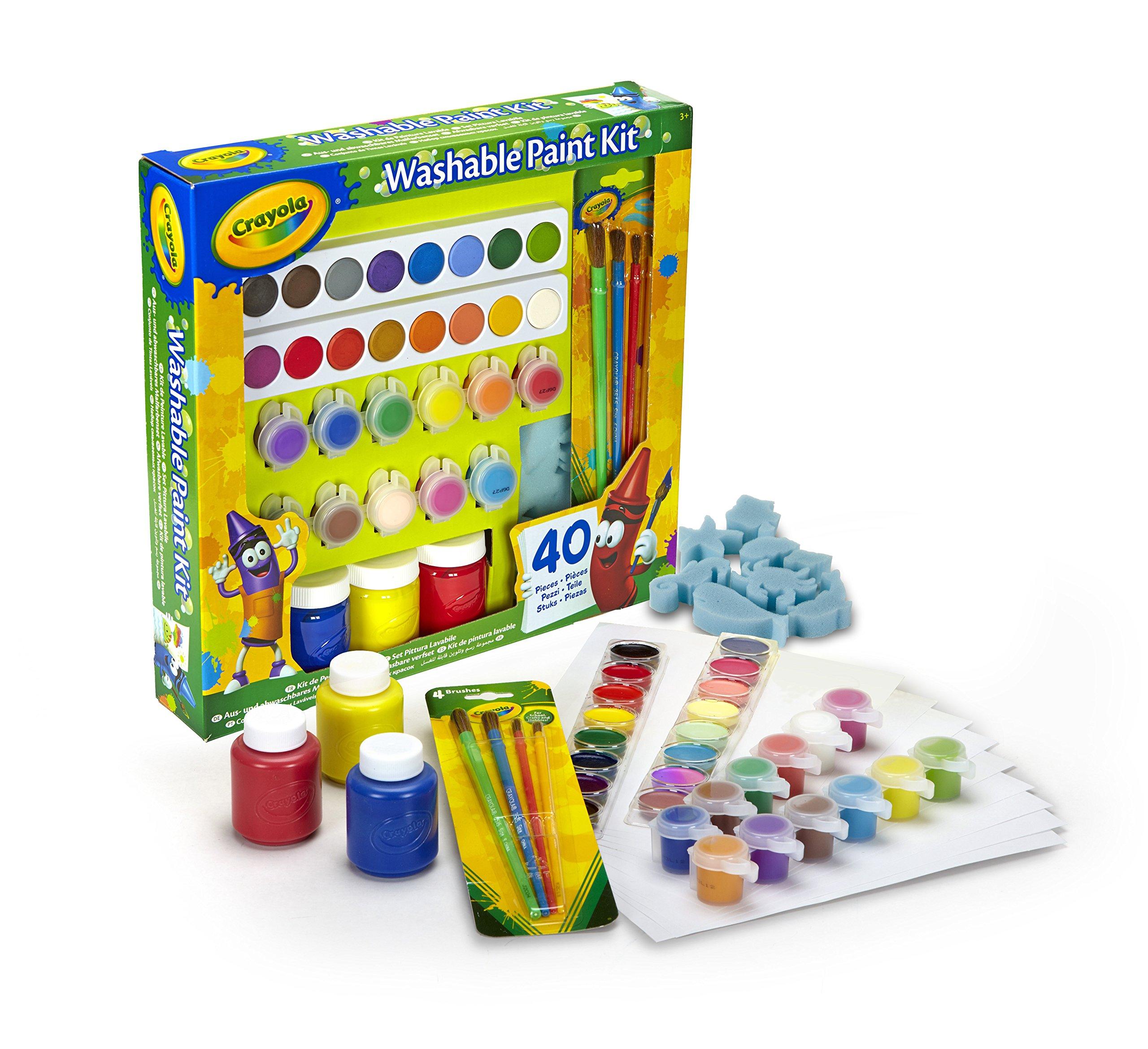 Crayola Crayola Washable Lids Paint Kit