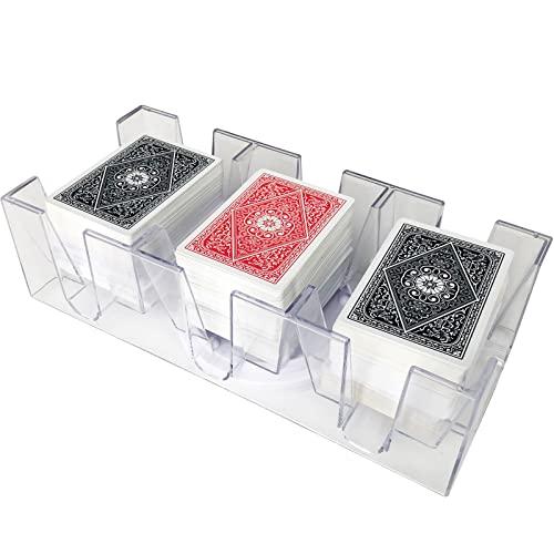Yuanhe Yuanhe 9 Deck Rotating-Revolving Playing Card Tray, Card Holder