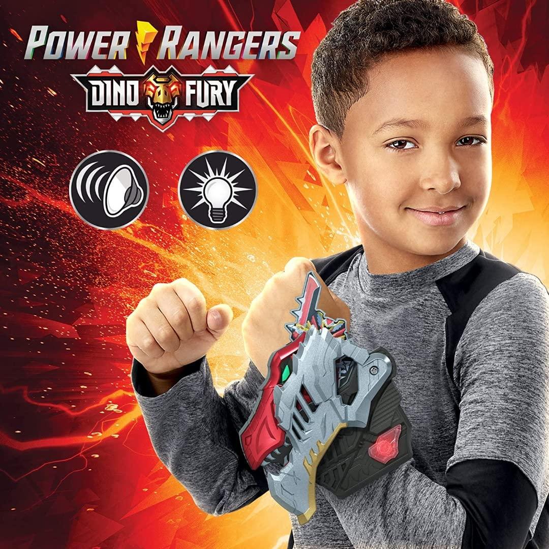 Hasbro Power Rangers Playskool Dino Fury Morpher Electronic Toy with Lights and Sounds Includes Dino Fury Key Inspired TV Show Ages 5 and Up