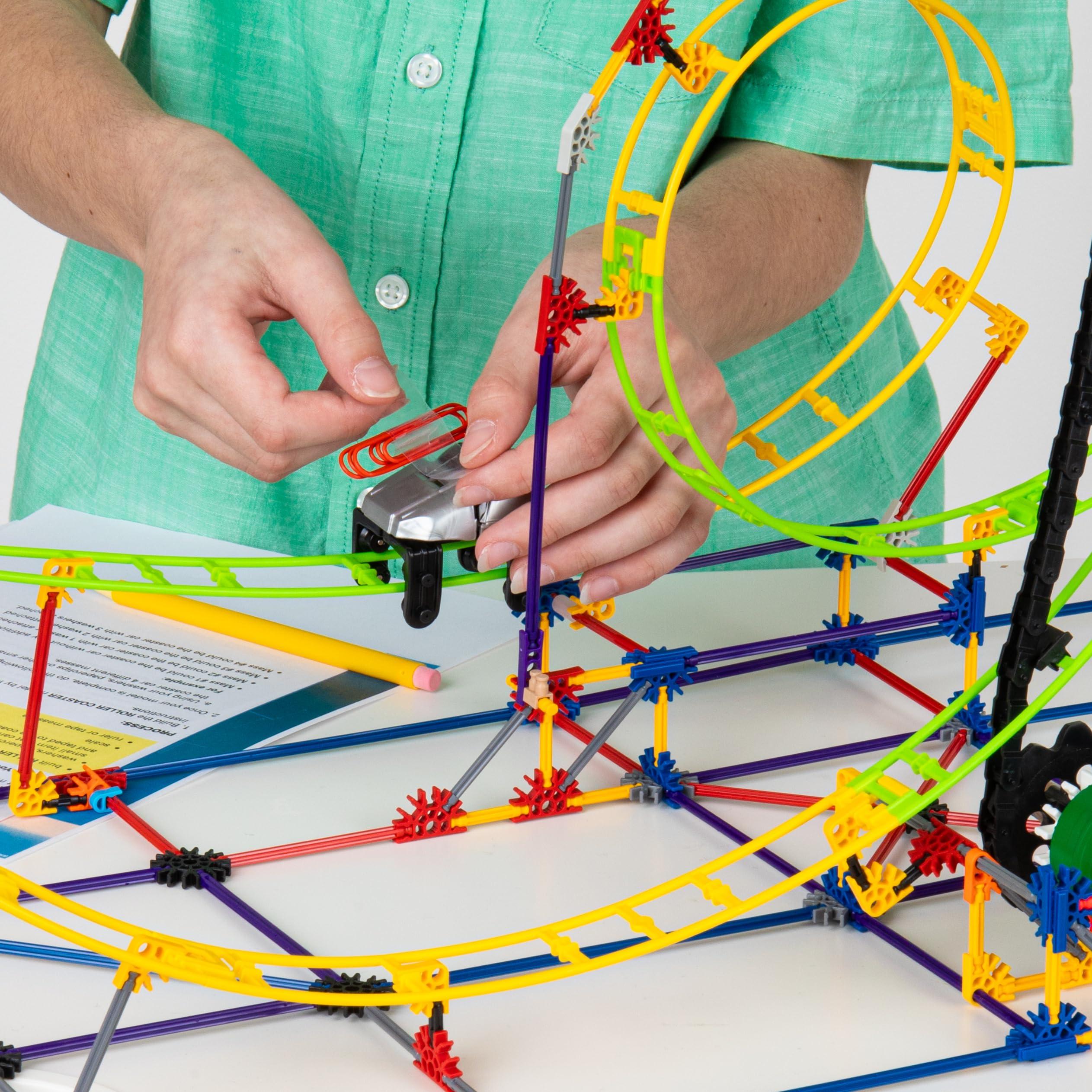 K'NEX Education K'NEX Education ? STEM Explorations: Roller Coaster Building Set – 546 Pieces – Ages 8+ Construction Education Toy