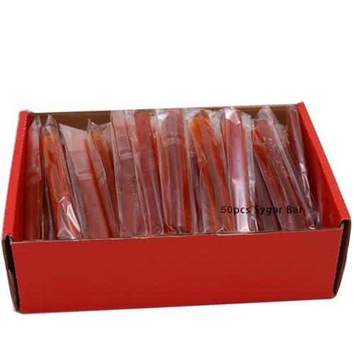 LNGODEHO LNGODEHO USB Charging Candy Art Drawing Pen Tool Kit with Colorful Syrup Bar, Melting Sugar Child Puzzle 3D Play Paiting Toy (Red Sugar Bar)