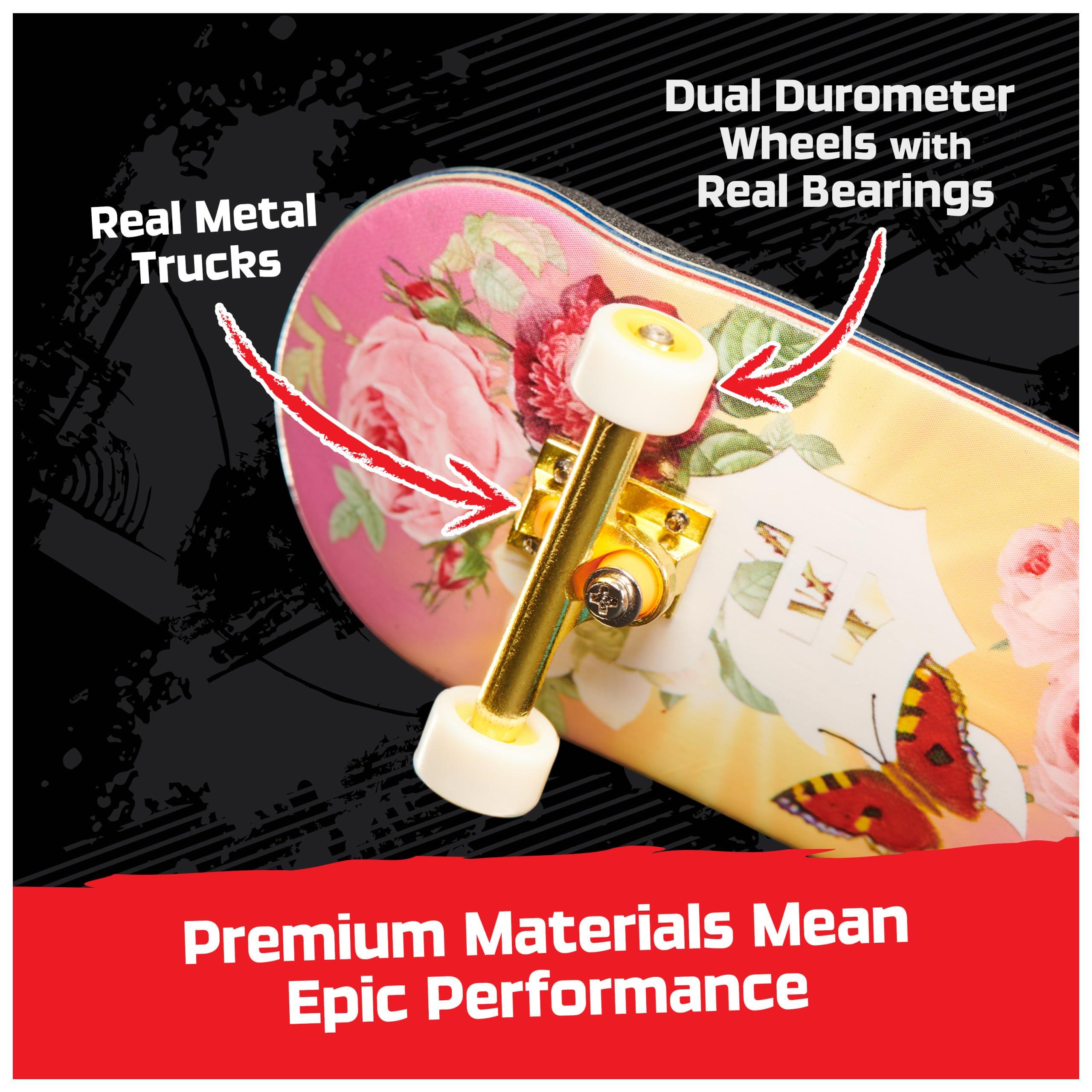 TECH DECK TECH DECK, Primitive Pro Series Finger Board with Storage Display, Built for Pros; Authentic Mini Skateboards, Kids Toys for Ages 6 and up