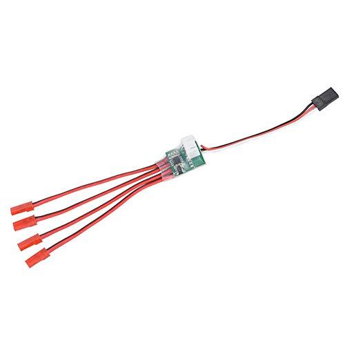 Dilwe Dilwe RC Aircraft LED Light Bar LED Light Strip Controller for Remote Control Airplane(3S)