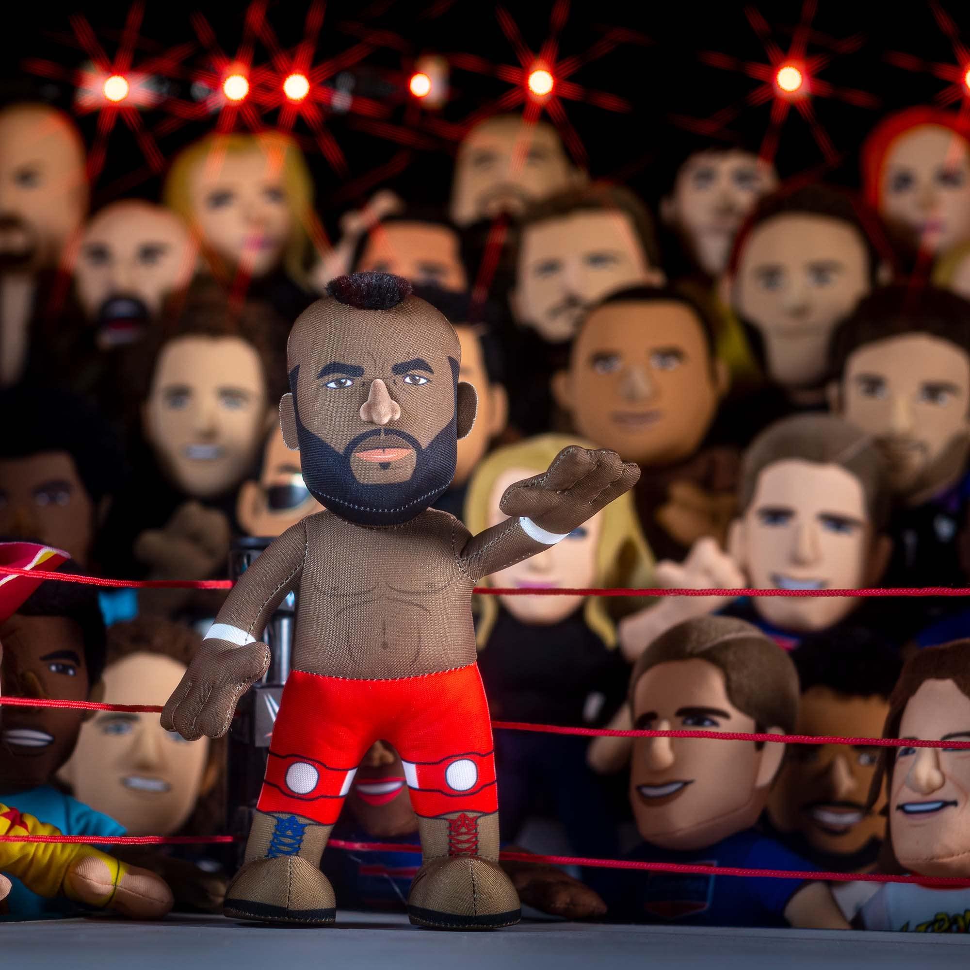 Bleacher Creatures Bleacher Creatures WWE Legend Wrestlemania Mr. T 10\" Plush Figure- A Wrestling Star for Play or Display
