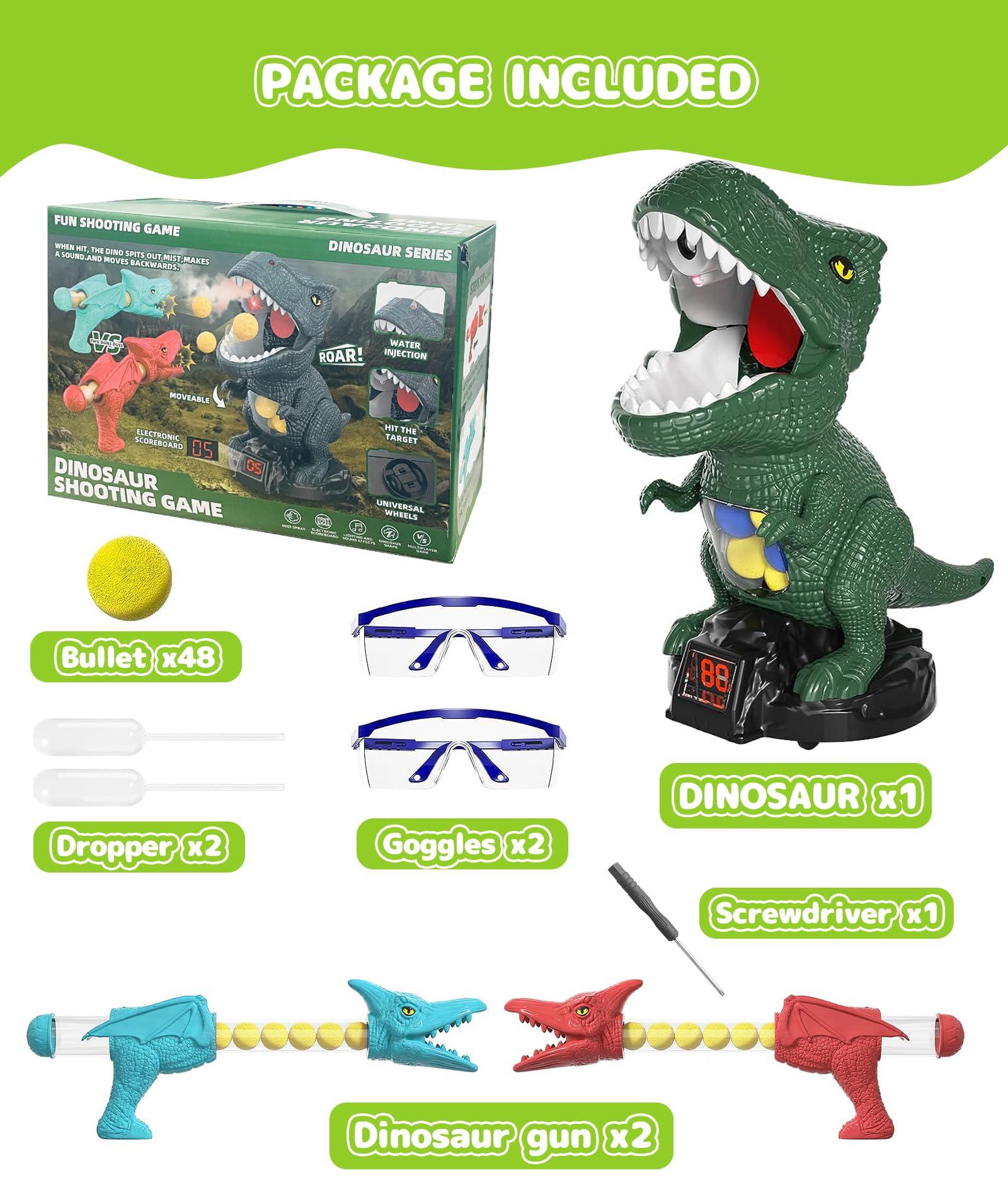 Dinosaur shooting toy sales