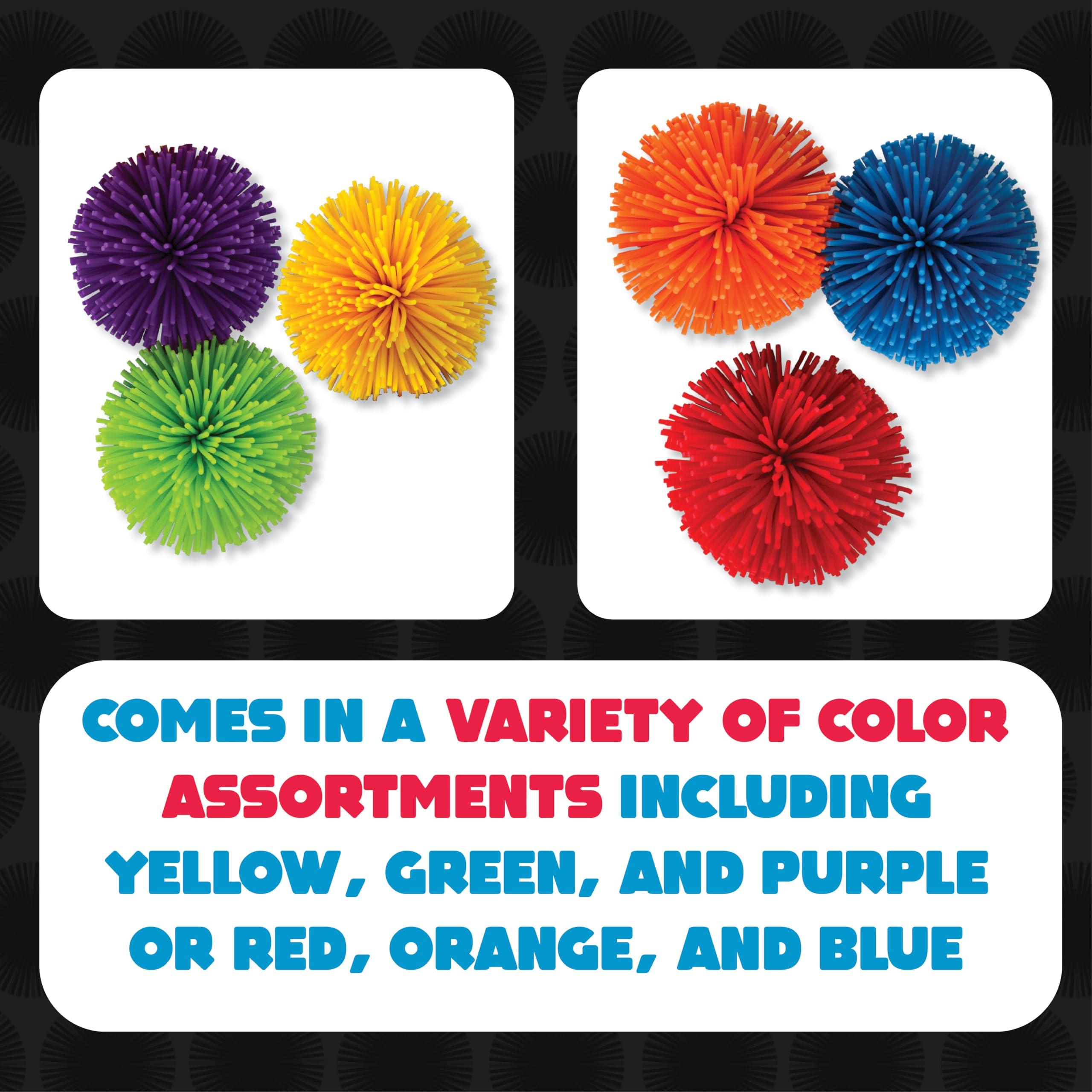 Koosh Koosh Balls, Mini Variety 3 Pack - Kids Outdoor Toys, Beach Toys, Outdoor Games for Adults and Family, Kids Toys, Kids Games, Outdoor Play Toys, Fidget Toys, Screen-Free, Ages 3+