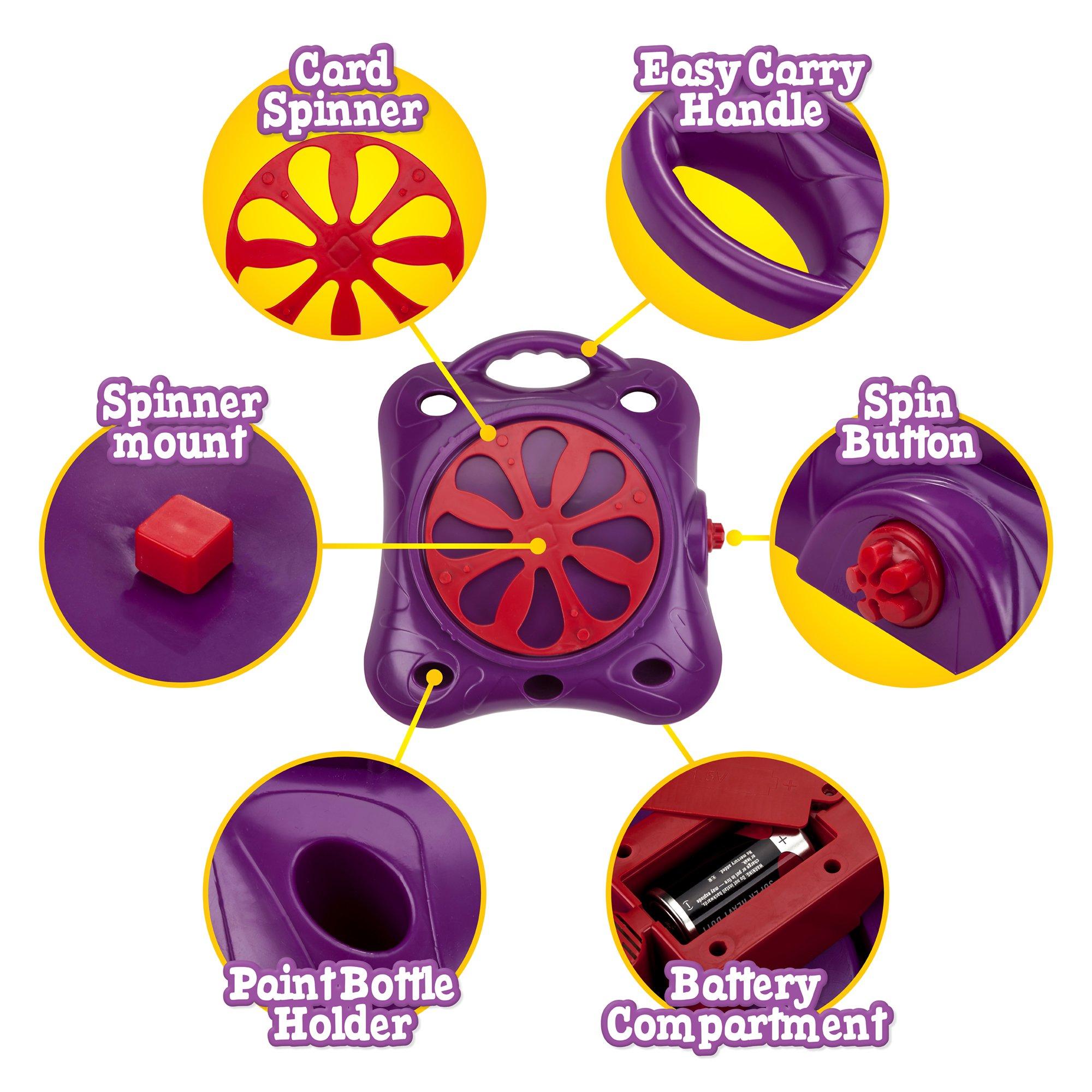 Creative Kids Creative Kids Spin & Paint Art Kit - Spinning Art Machine Craft Kit for Children & Adults, Christmas Gifts 6+