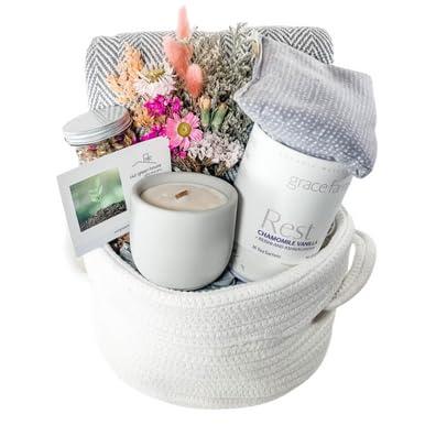 Our Green House Get Well Gift Basket - Rest