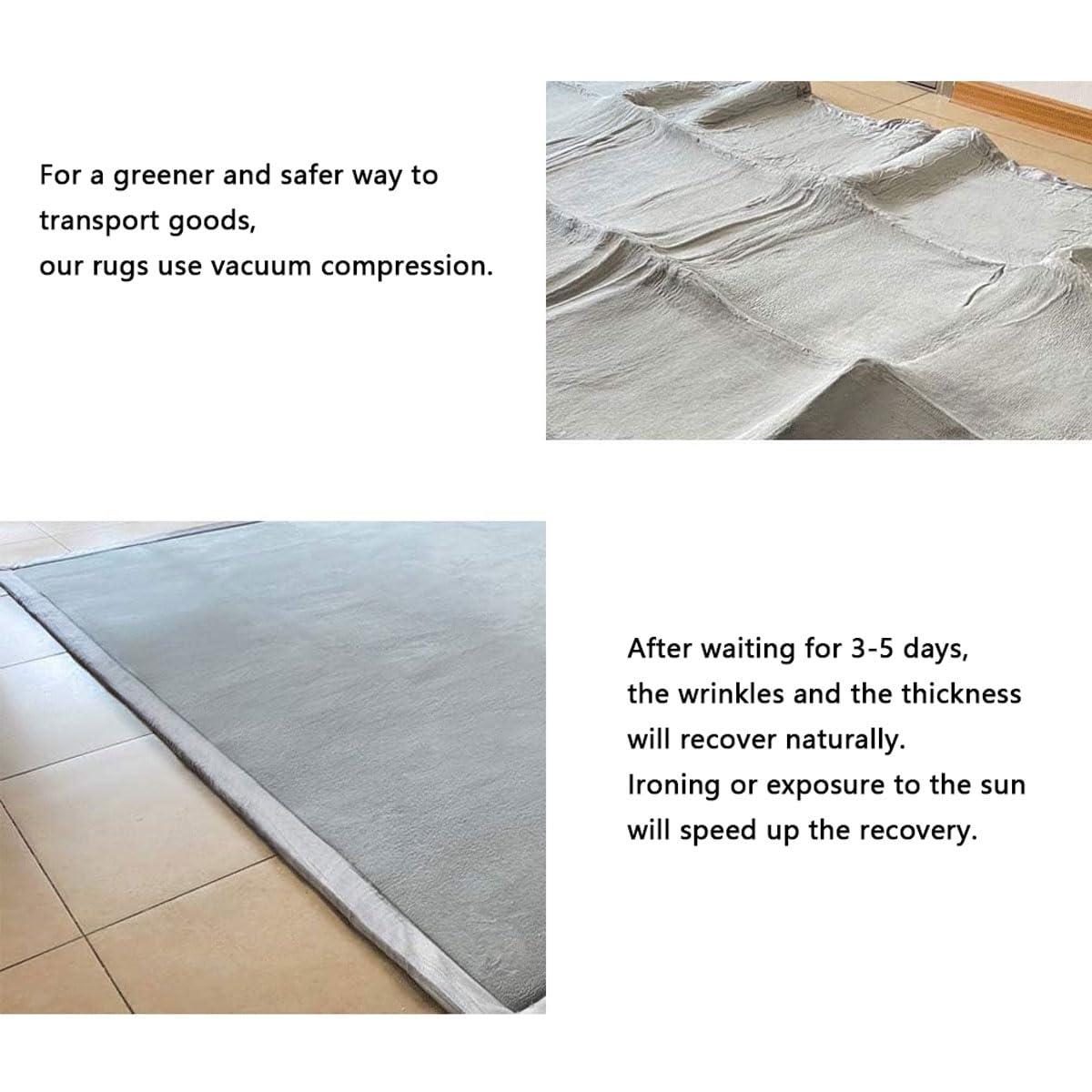 Dmkjdzsw Dmkjdzsw Play Crawling mat for Nursery Baby, Extra Soft Activity Floor Mat for Kids Playroom Bedroom-Off White-120 * 200cm