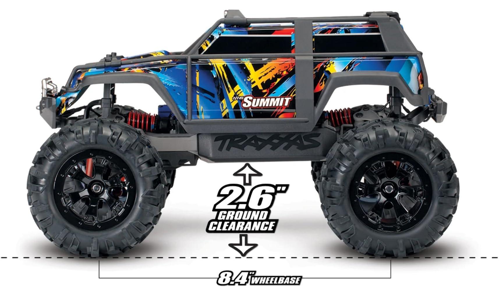 Traxxas Traxxas 72054-5 1/16 Summit: 4WD Extreme Terrain Monster Truck with TQ 2.4GHz Radio System