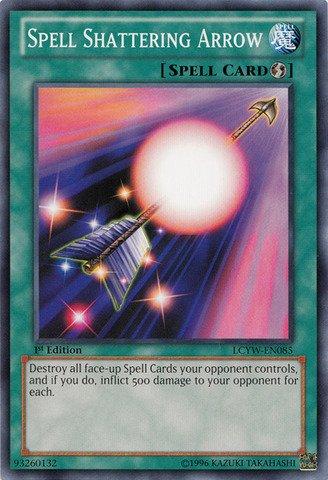 YU-GI-OH! YU-GI-OH! - Spell Shattering Arrow (LCYW-EN085) - Legendary Collection 3: Yugi\'s World - Unlimited Edition - Common