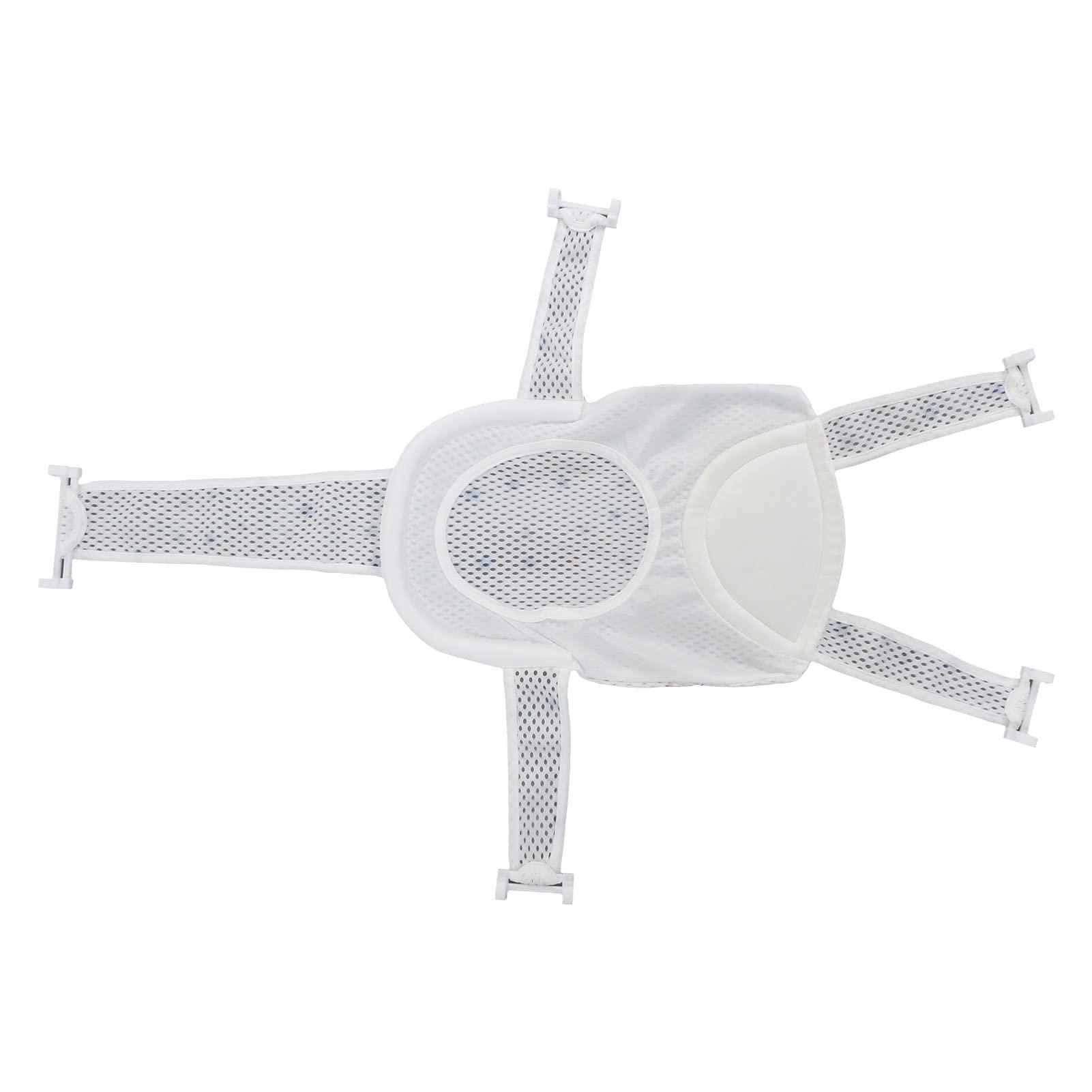 ToysCentral Basics Baby Bath Seat Support Net,Adjustable Quick Drying Infant Bathtub Sling Shower Mesh Bath Seats for Newborns Bathing (Star)